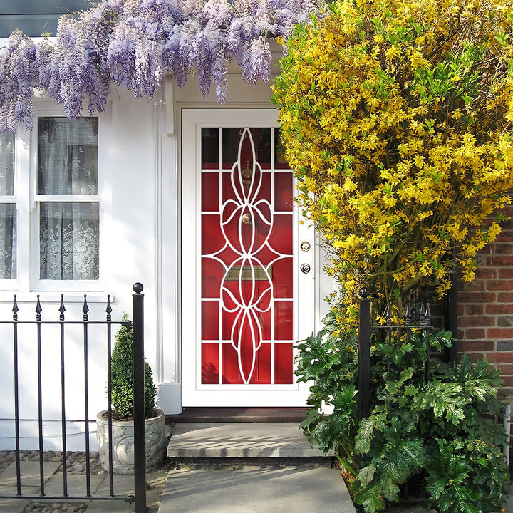 Leeds Laser Cut Security Storm Door