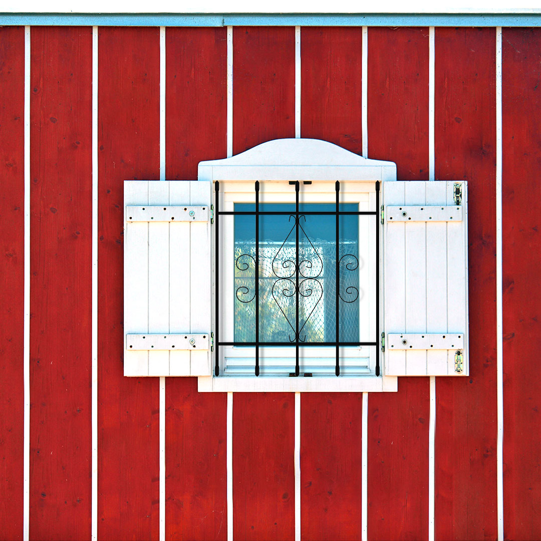 Picket Guard Window 30'' x 36'' Spear Point Window Guard | ASP